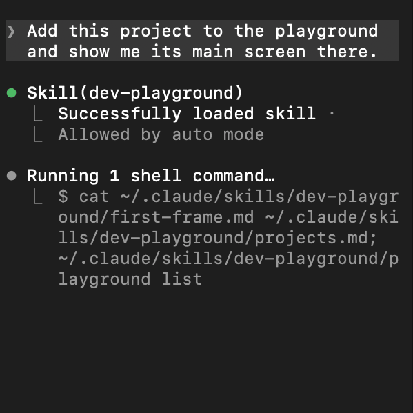 Claude Code in the Agent panel, adding the project and showing its main screen